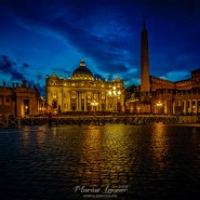 IMG_5211-Piazza San Pietro in the night