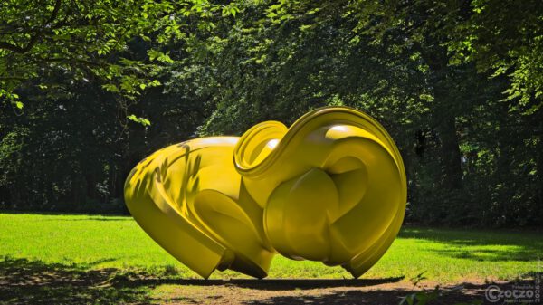 Skulpturen Park Waldfieden - Decklination