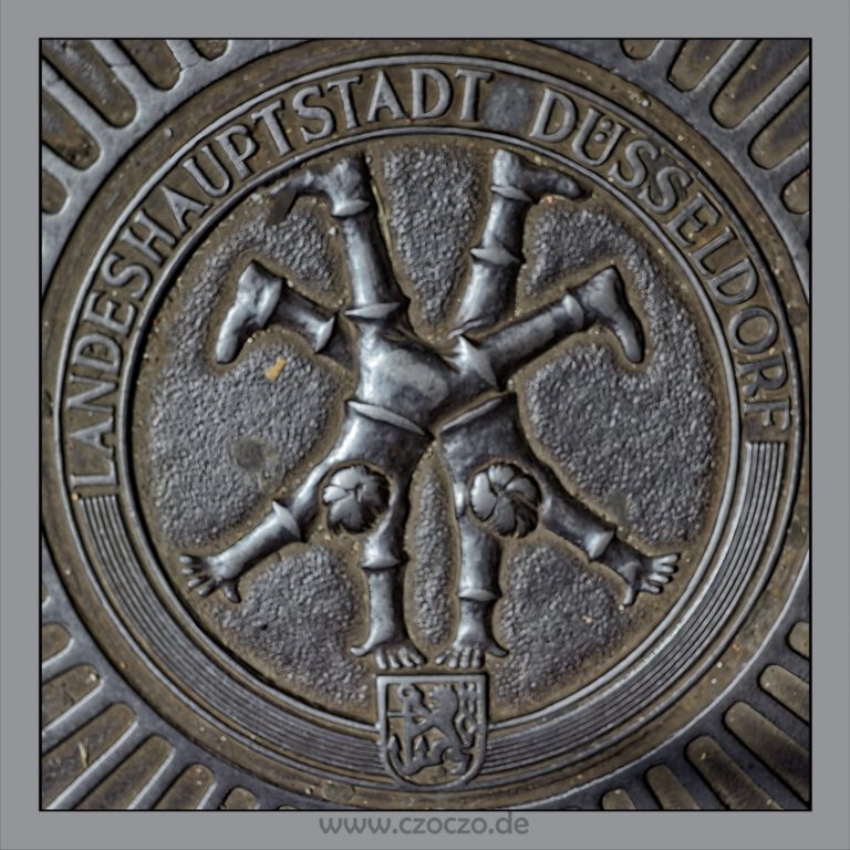 Düsseldorf Kanaldeckel