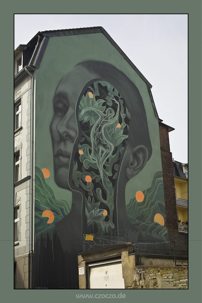 Mural Pina Bausch -Fensterputzer