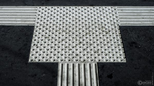 Leitsystem für Blinde